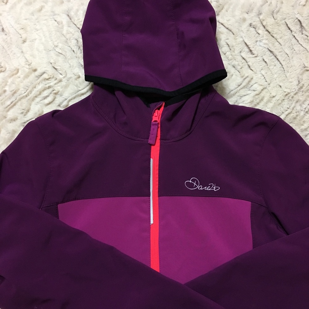 Dare2b girl’s rain jacket - Picture 2 of 5